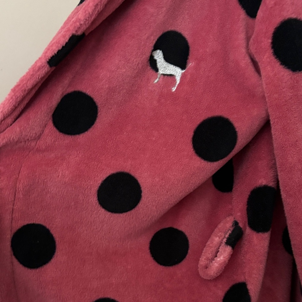 Pink Polka Dot Robe - Picture 4 of 5